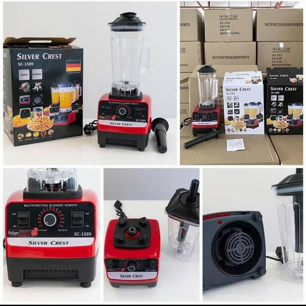 High speed Silver Crest commercial blender