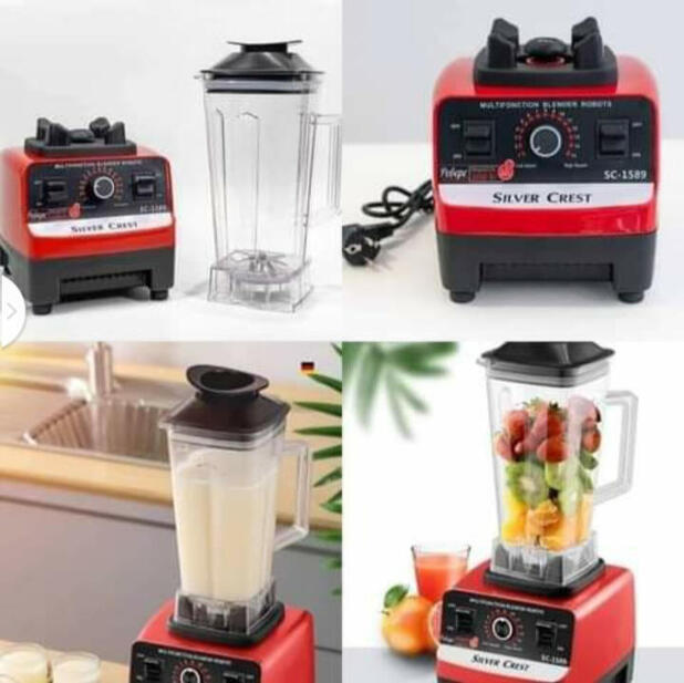 High speed Silver Crest commercial blender
