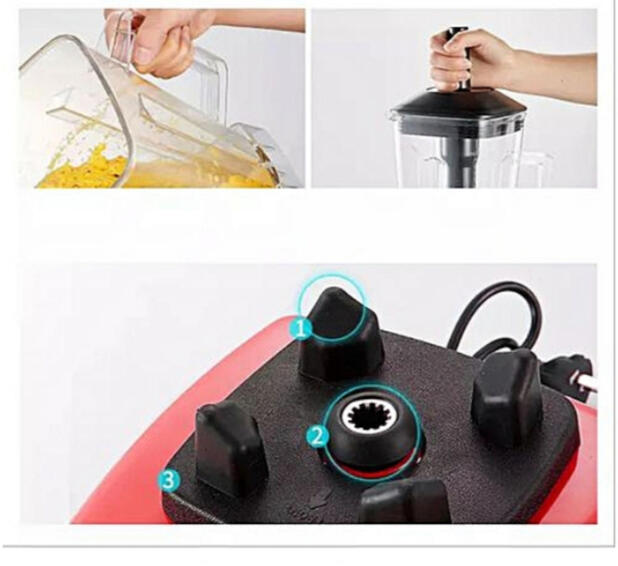 High speed Silver Crest commercial blender